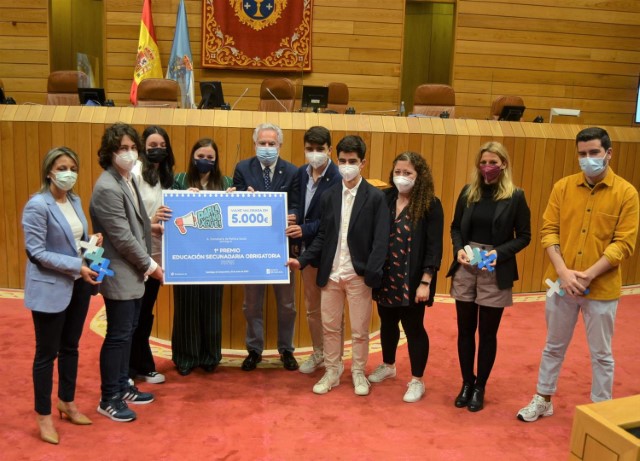 A Cámara galega recupera a presencialidade nas actividades dirixidas á comunidade educativa coa final de Parlamento Xove